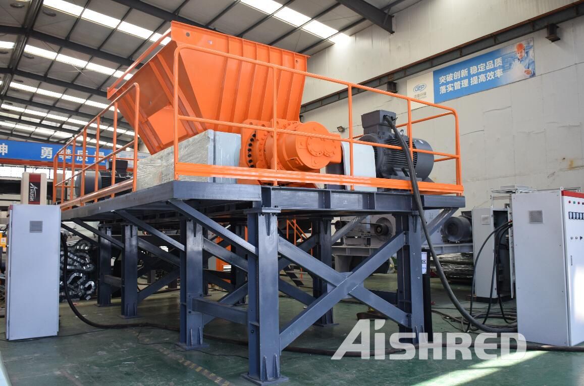 Double Shaft Shear Shredder