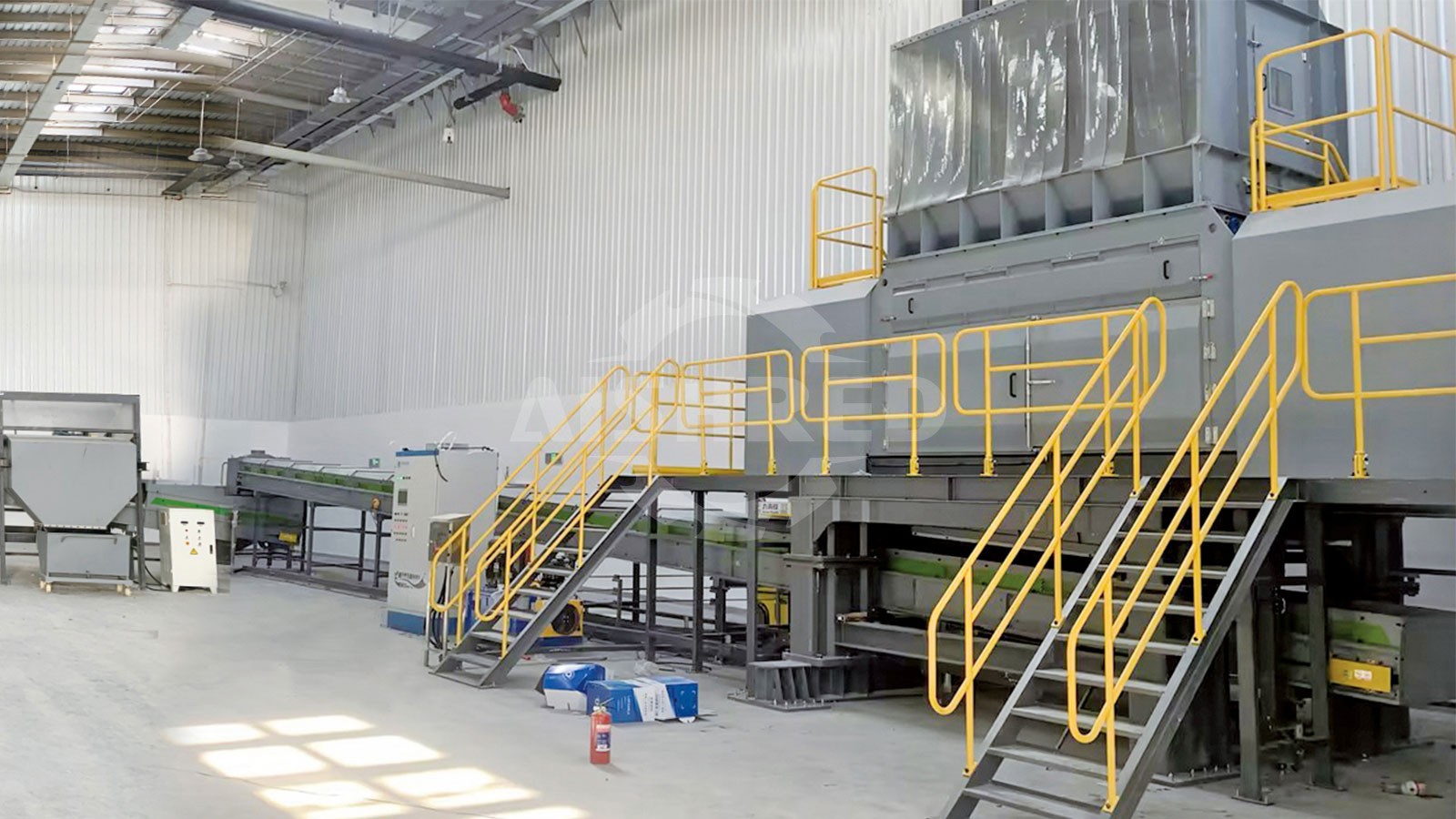 PP/PS Plastic Hanger Shredding Line