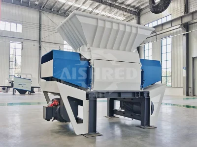 GSD Recycling Shredder Machine, Fine Shredding, Two Rotor