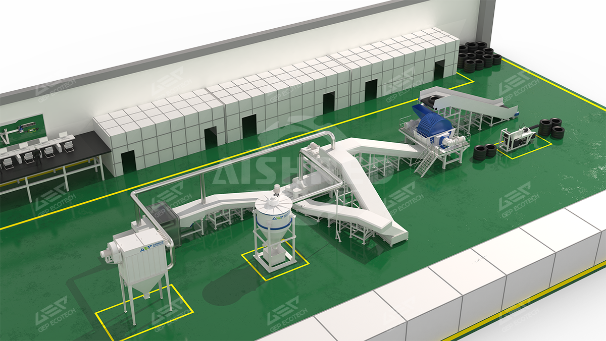 Rubber Granules Production Line