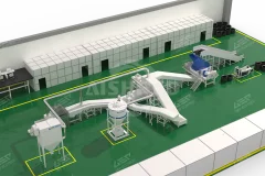 Rubber Granules Production Line—Transforming Waste Tires into Value