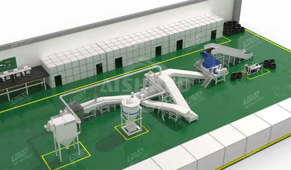 Rubber Granules Production Line—Transforming Waste Tires into Value
