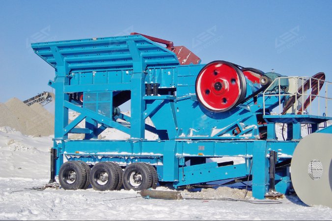 Mobile Jaw Crusher Plant