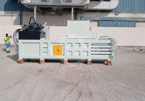 Waste Baler Machine, Hydraulic Baling Press, GHP60B, 18.5kW