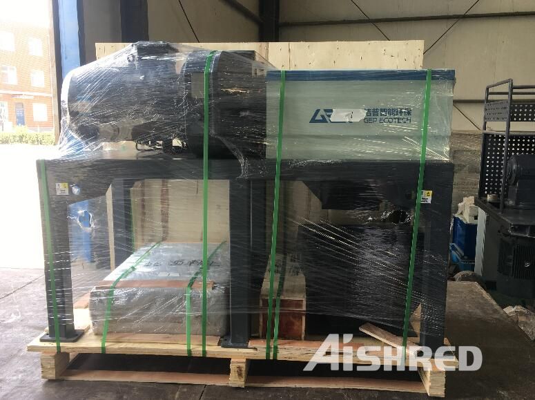 Small Industrial Shredder send to Vietnam Small Industrial Shredder send to Vietnam