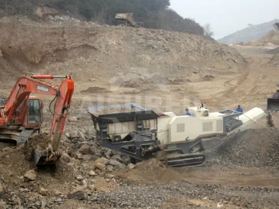 Mobile Jaw Crusher Crawler Type with Travel Unit