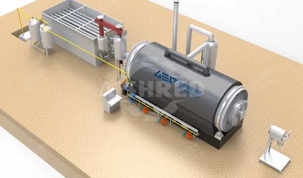Impact of Raw Material Water Content on Tyre Pyrolysis