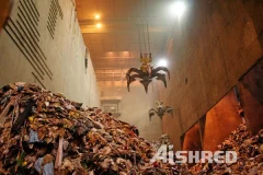 Shredder Plant for Waste to Energy Processing