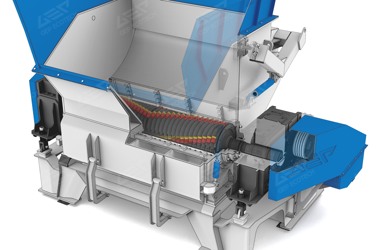 Single Shaft Shredder