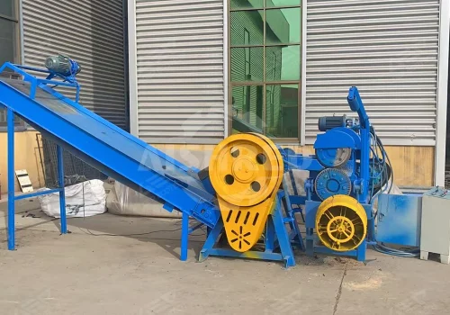 Tyre Cutting Machine, Integrated Slicing & Dicing Machine