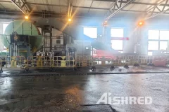 Rubber Powder Tyre Shredding Machine