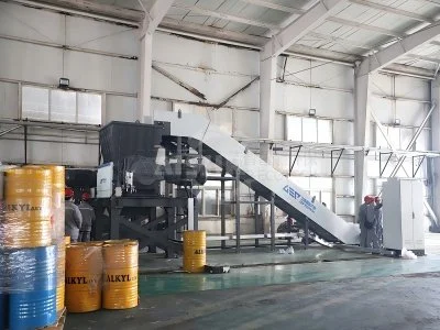 2025 Advanced Shredding Solutions for 55-Gallon Metal Drums by GEP ECOTECH