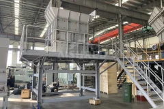 Waste Bag Opener Machine for Domestic Waste & Lightweight Packaging