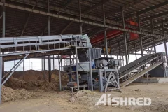 Agricultural Waste Shredder for Biomass Plant