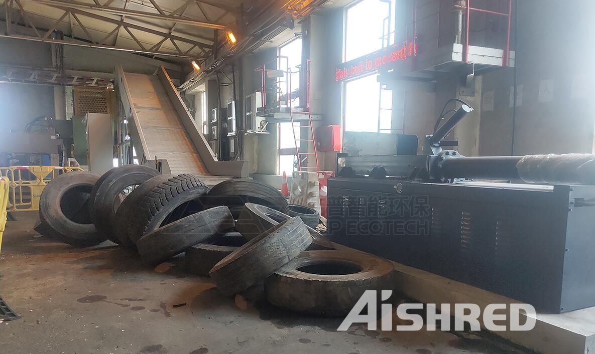 Waste Tire Recycling Plant