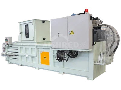 Horizontal Waste Baler GHP60A, 2-3TPH, 18.5kW, Pressure 60T
