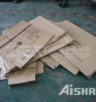 200-300 Kg/Hr Two Shaft Paper-Carton Shredder Price