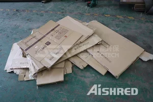 200-300 Kg/Hr Two Shaft Paper-Carton Shredder Price