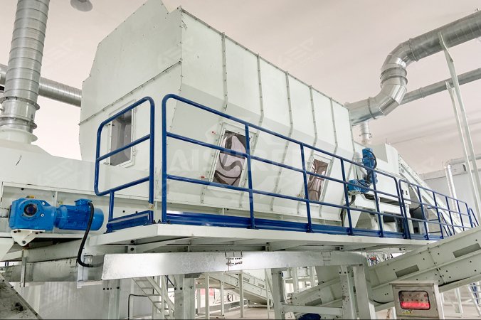 Air Separator for Bulky Waste, MSW & Garden Waste Disposal Project in Zhejiang, China