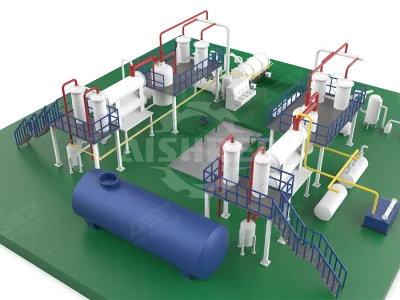 Batch Tyre Pyrolysis Plant | Waste Tire to Oil Recycling Machine for Small-Scale Operations