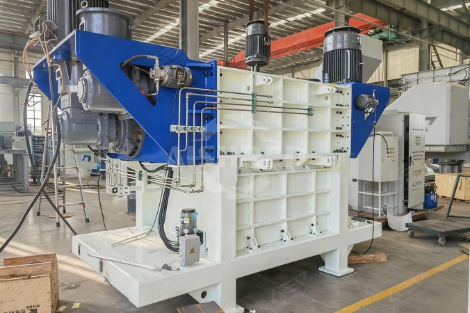 Four Shaft Shredder for ASR (Automotive Shredder Residue) to SRF Production Line in Taiwan