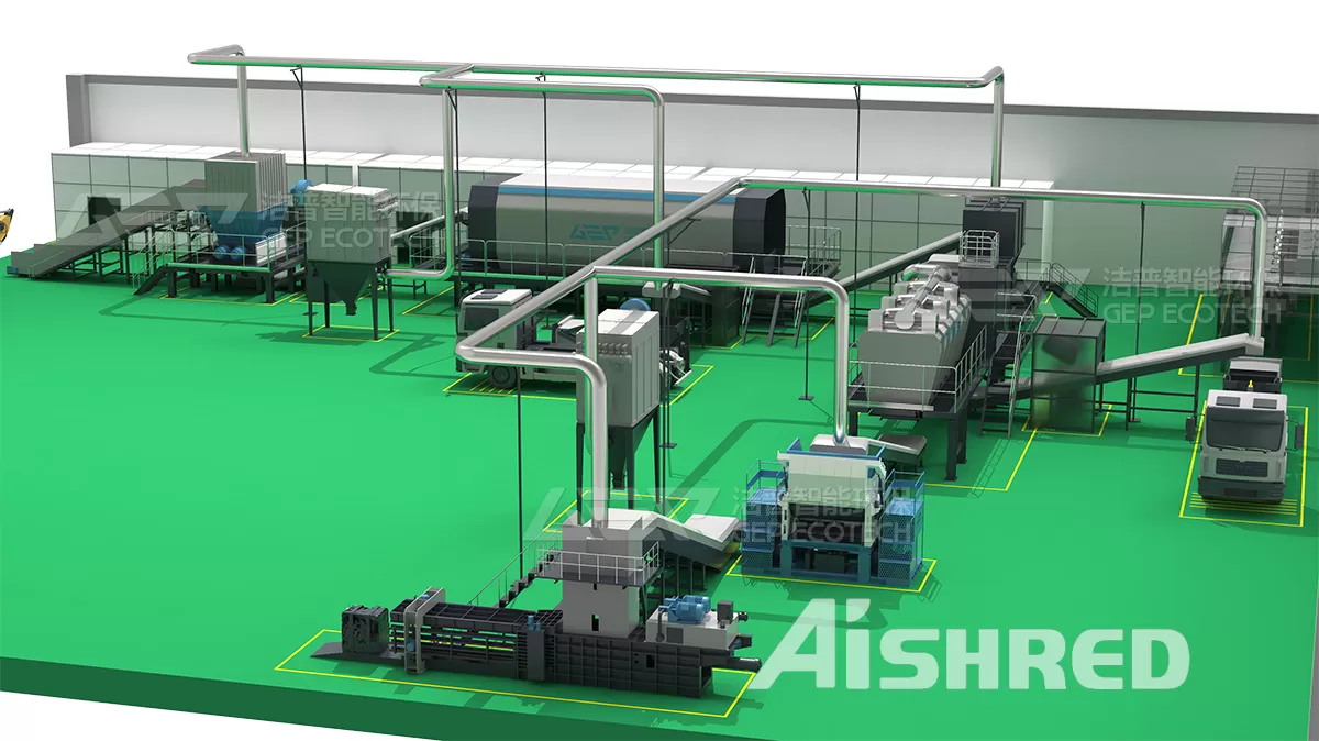 Industrial Waste Recycling Line