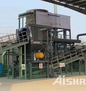 Convert Textile Waste to SRF with AIShred Industrial Waste System