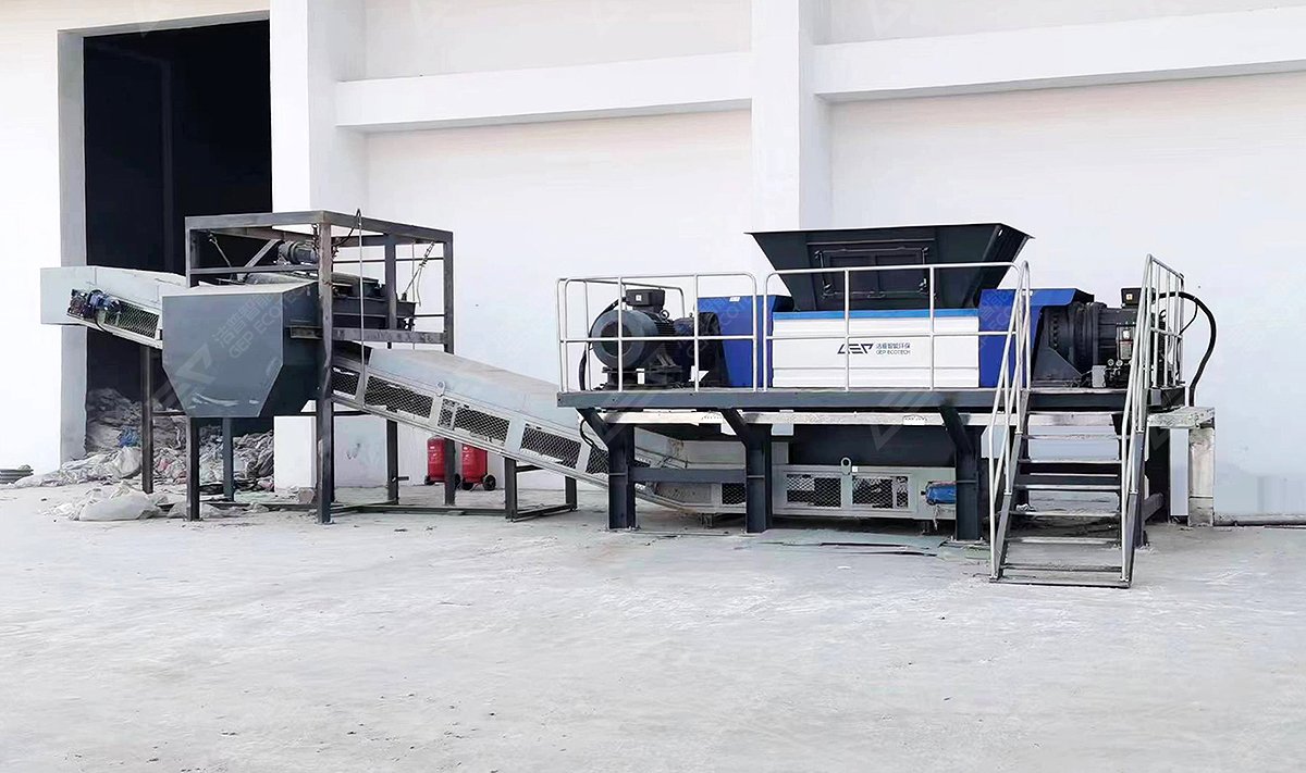 Industrial Shredding and Separation System