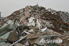 How to Recycle Light Materials in Demolition Waste?
