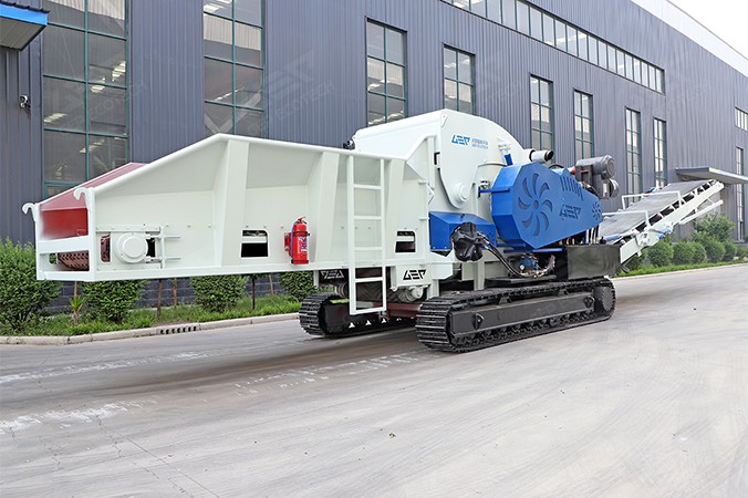 Crawler Type Mobile Shredder Plant