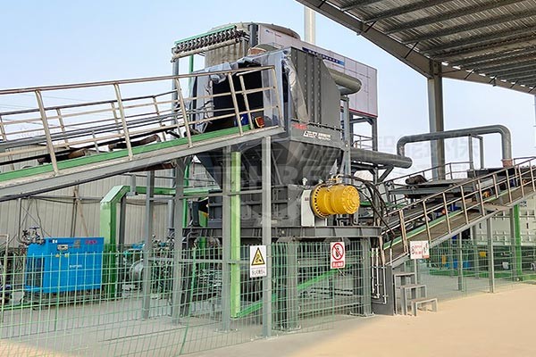 Double Shaft Shredder for Scrap BMC Recycling