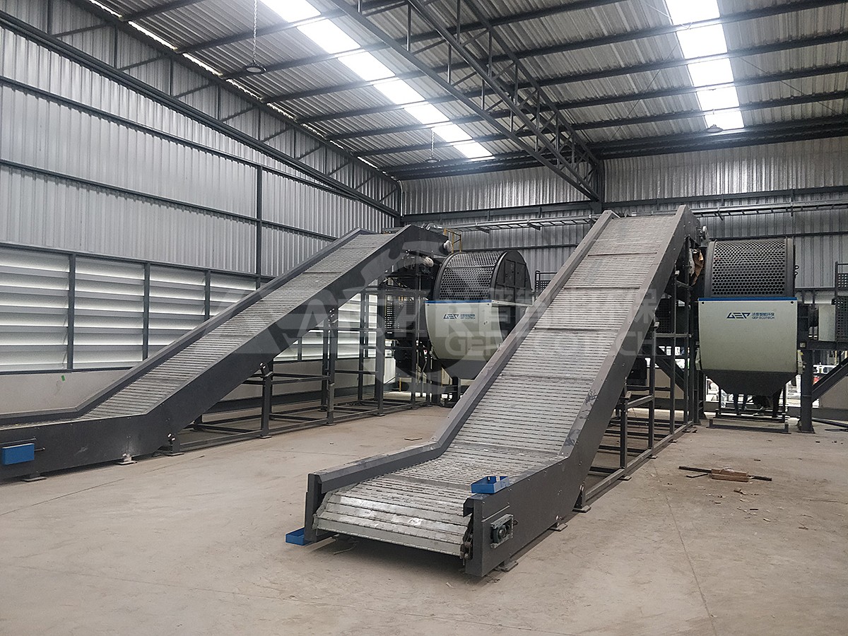 Double Shaft Waste Tire Shredder