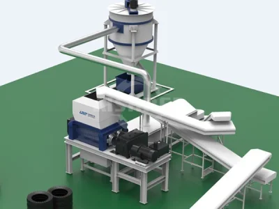 Rubber Grinding Unit