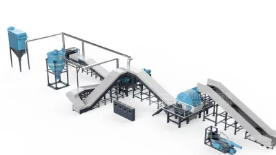 Optimizing the Use of a Double-Shaft Shredder for Processing Waste Tires into Rubber Powder