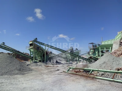 Demolished Asphalt Blocks Recycling Line