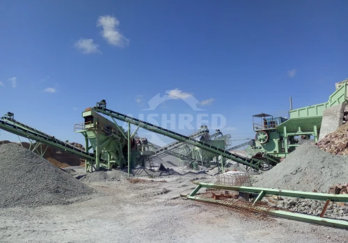 Demolished Asphalt Blocks Recycling Line