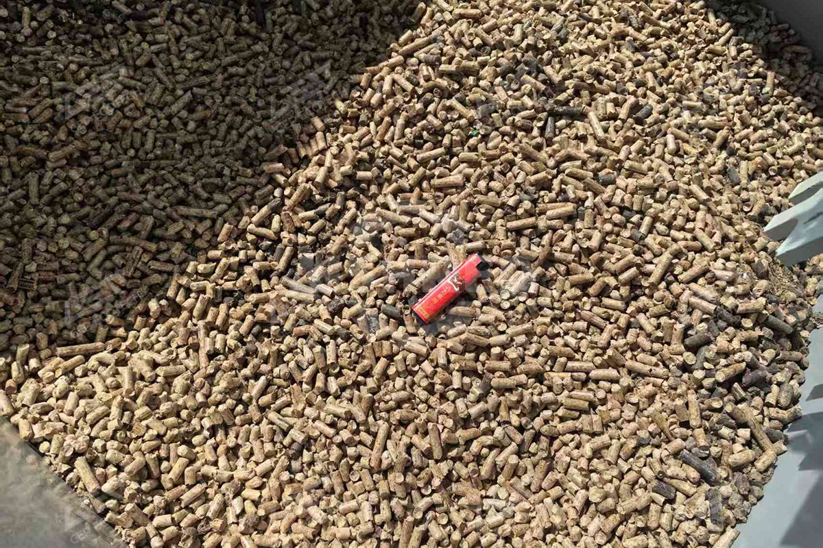 Biomass fuel pellets