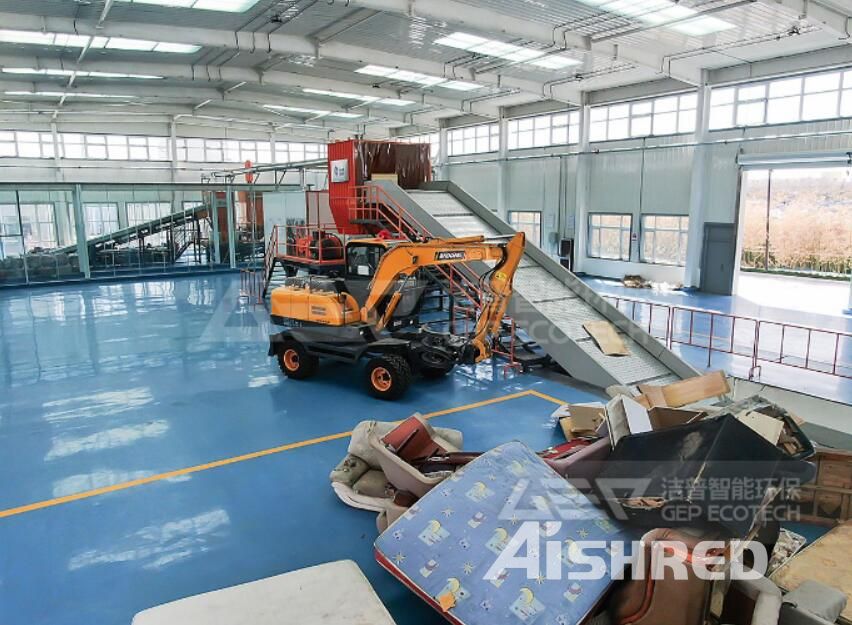 Bulky Waste Recycling Line