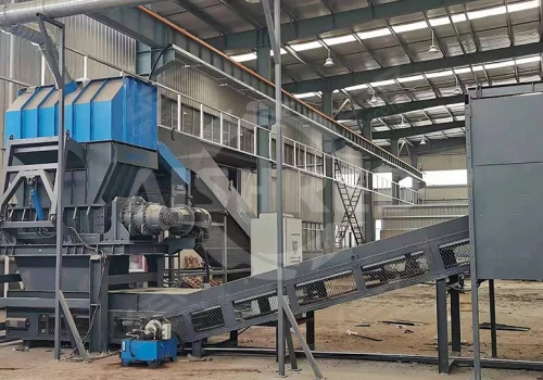 Plastic Chemical Barrel Shredder, Heavy-Duty Dual Shaft Solution for Industrial Plastic Waste