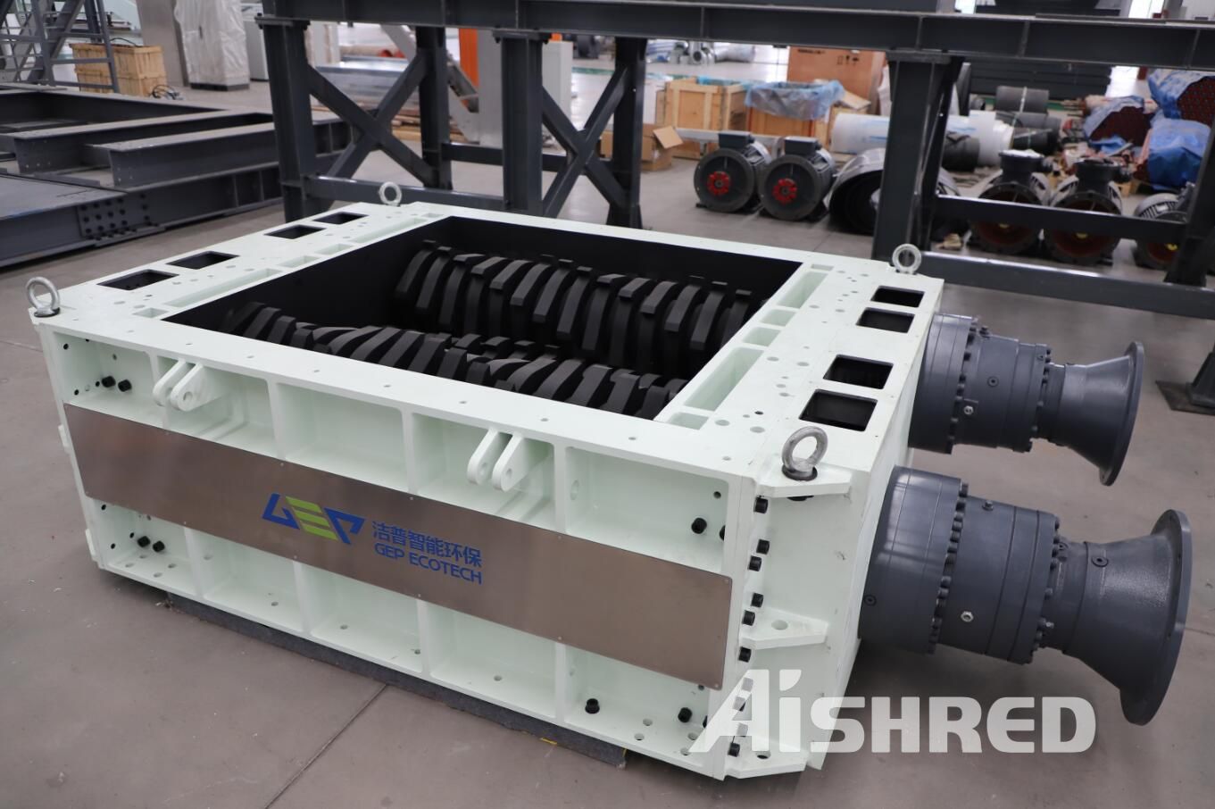 Four-Shaft Shear Shredder