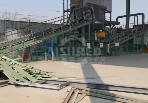 Fiberglass Reinforced Plastic Shredding Machine, FRP Shredder 