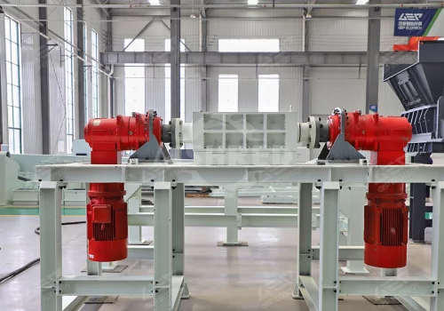 Slaughterhouse Waste Shredder | Twin Shaft,  Corrosion-Resistant Blades