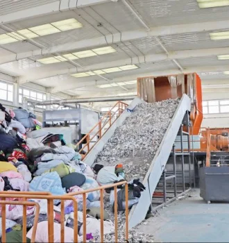 Shredder Plant for Processing of Municipal Solid Waste
