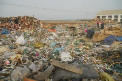 GEP ECOTECH Hydraulic Pre Shredder for Pretreatment of Municipal Solid Waste Pyrolysis