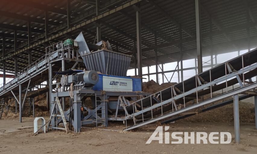 Biomass Shredding Plant