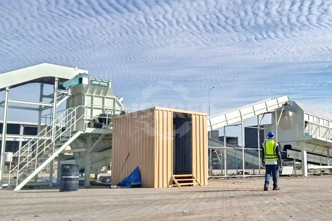 Bag Breaker for MSW Recycling Project in West Asia