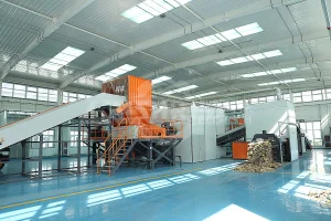 大件生活垃圾粉碎打包机，适用于沙发、床垫和家具等