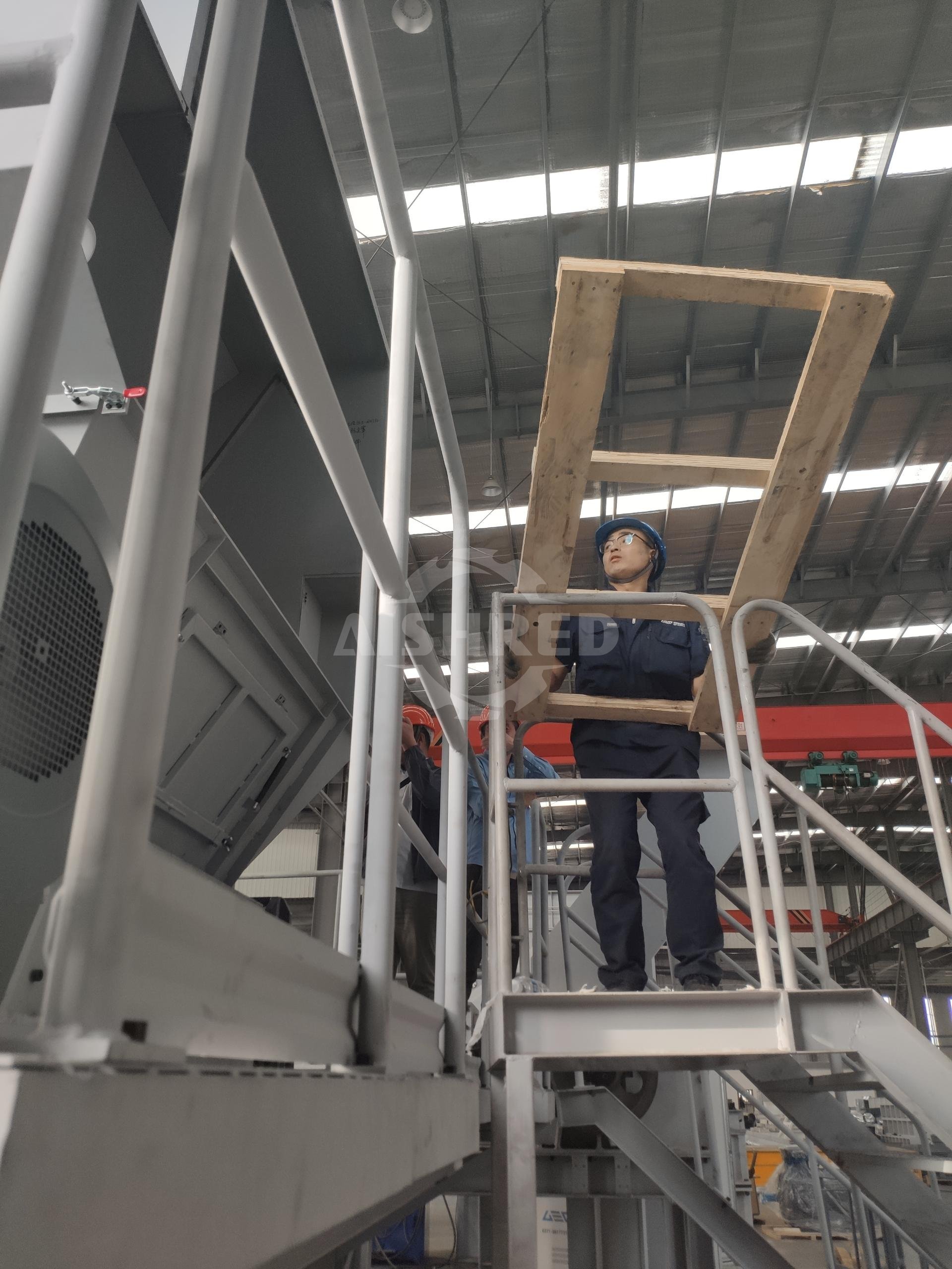 Two Shaft Wood Shredding Machines