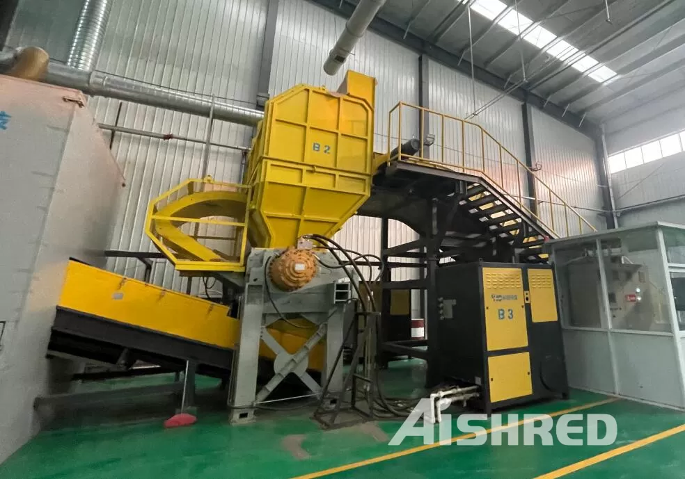 Used Waste Shredder