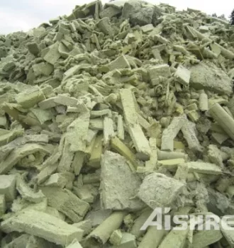 AIShred Industrial Shredders for Recycling of Waste Mineral Wool
